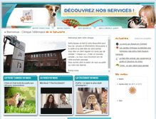Tablet Screenshot of clinvetsahuterie.com
